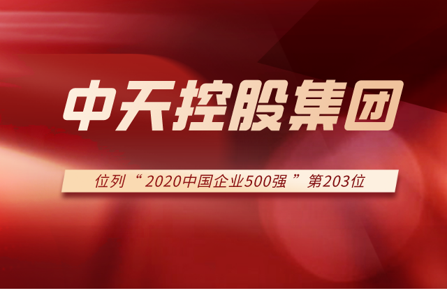 918博天堂集团列2020中国企业500强第203位！